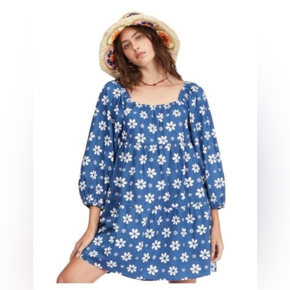 Billabong Love Crush Baby Doll Dress - Picture 2 of 5